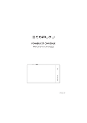 EcoFlow POWER KIT CONSOLE Manual De Instrucciones