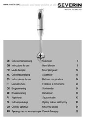 SEVERIN SM 3732 Instrucciones De Uso