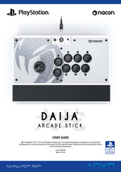 Nacon DAIJA ARCADE STICK Guía Rápida