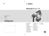 Bosch UniversalHammer 18V Manual Original