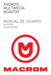 Macrom M-AN700 Manual De Usuario