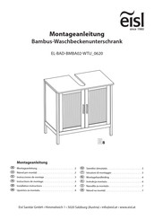 eisl EL-BAD-BMBA02-WTU 0620 Instrucciones De Montaje