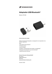 Sennheiser BTD 600 Instrucciones De Manejo