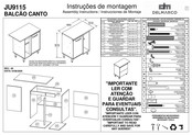 DELMARCO JU9115 Instrucciones De Montaje