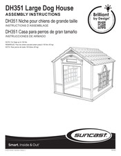 Suncast DH351 Instrucciones De Armado