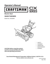 Craftsman 247.883981 Manual Del Operador