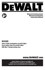 DeWalt DCS389 Manual De Instrucciones