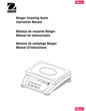 OHAUS Ranger RC12LS Manual De Instrucciones