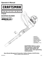 Craftsman professional 316.794000 Manual Del Operador