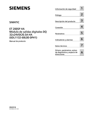 Siemens 6DL1132-6BL00-0PH1 Manual De Producto