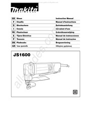 Makita JS1600 Manual De Instrucciones
