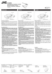 JVC KV-M70 Manual De Instalación/Conexion
