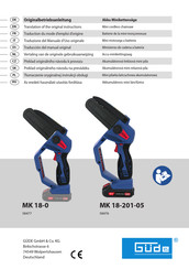 Gude MK 18-201-05 Traducción Del Manual Original