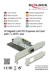 DeLOCK 89100 Manual Del Usuario