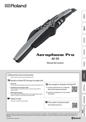 Roland Aerophone Pro AE-30 Manual Del Usuario