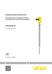 Vega VIB 63 Instrucciones De Servicio