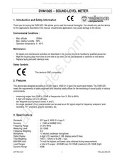 Velleman DVM1325 Manual De Instrucciones