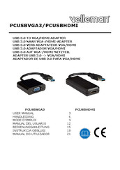 Velleman PCUSBHDMI Manual Del Usuario