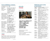 Cisco 7965G Guía Y Referencia Rápida