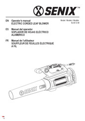 Senix BLAE12-M Manual Del Operador