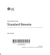 LG AM-SR20HB Guida Rapida