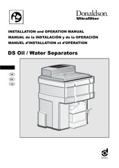 Donaldson DS 2120 Manual De La Instalación Y De La Operación