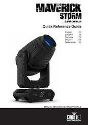 Chauvet Professional MAVERICK STORM 4 PROFILE Guía De Referencia Rápida