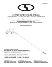 SNOWJOE RJ207M Manual De Instrucciones