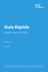 NGTeco NG-P300 Serie Guía Rápida