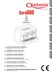 Astoria Core600 DISPLAY Manual De Instrucciones