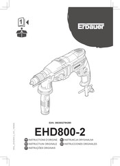 Erbauer EHD800-2 Instrucciones Originales