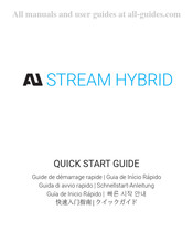 AUSounds STREAM HYBRID Guia De Inicio Rapido