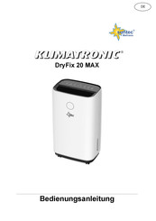 Suntec Wellness KLIMATRONIC DryFix 20 MAX Manual Del Usuario