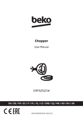 Beko CHP 62522 W Manual Del Usuario