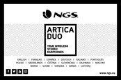 NGS ARTICA DUO Manual Del Usuario