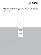 Bosch ARD-FPBEW2-H3 Manual De Instalación