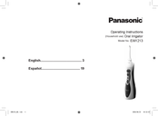 Panasonic EW1213 Manual De Instrucciones