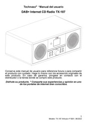 Technaxx TX-187 Manual Del Usuario