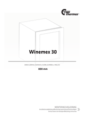 THERMEx Winemex 30 Instrucciones De Montaje