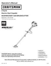 Craftsman BUSHWACKER 316.73120 Serie Manual Del Operador