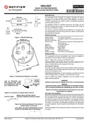 Honeywell NOTIFIER NRX-REP Instrucciones De Instalación