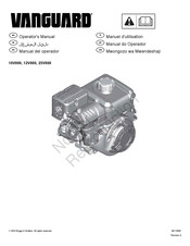 Briggs & Stratton VANGUARD 12V000 Manual Del Operador