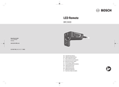 Bosch BRC3600 Instrucciones De Servicio