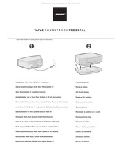 Bose WAVE SOUNDTOUCH PEDESTAL Manual De Instrucciones