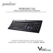 perixx PERIBOARD-106 Manual De Instrucciones