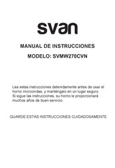 Svan SVMW270CVN Manual De Instrucciones