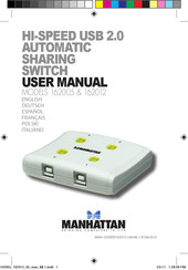 Manhattan 162012 Manual Del Usuario