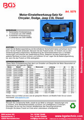 BGS technic 9379 Manual De Instrucciones