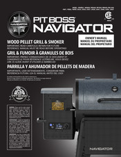 Pit Boss Navigator PB1150G Manual Del Propietário