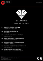 Cardi DIAMOND PULSE-TECH Manual De Usuario Y De Seguridad